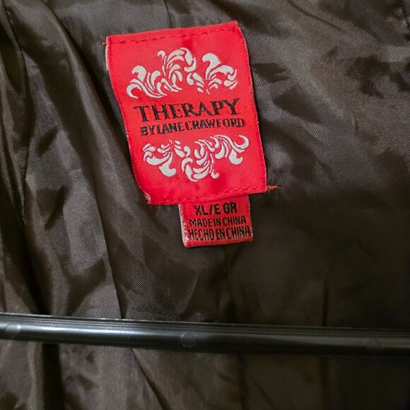 Vintage Brown and Tan Plaid Jacket - Women's XL - Picture 2 of 8